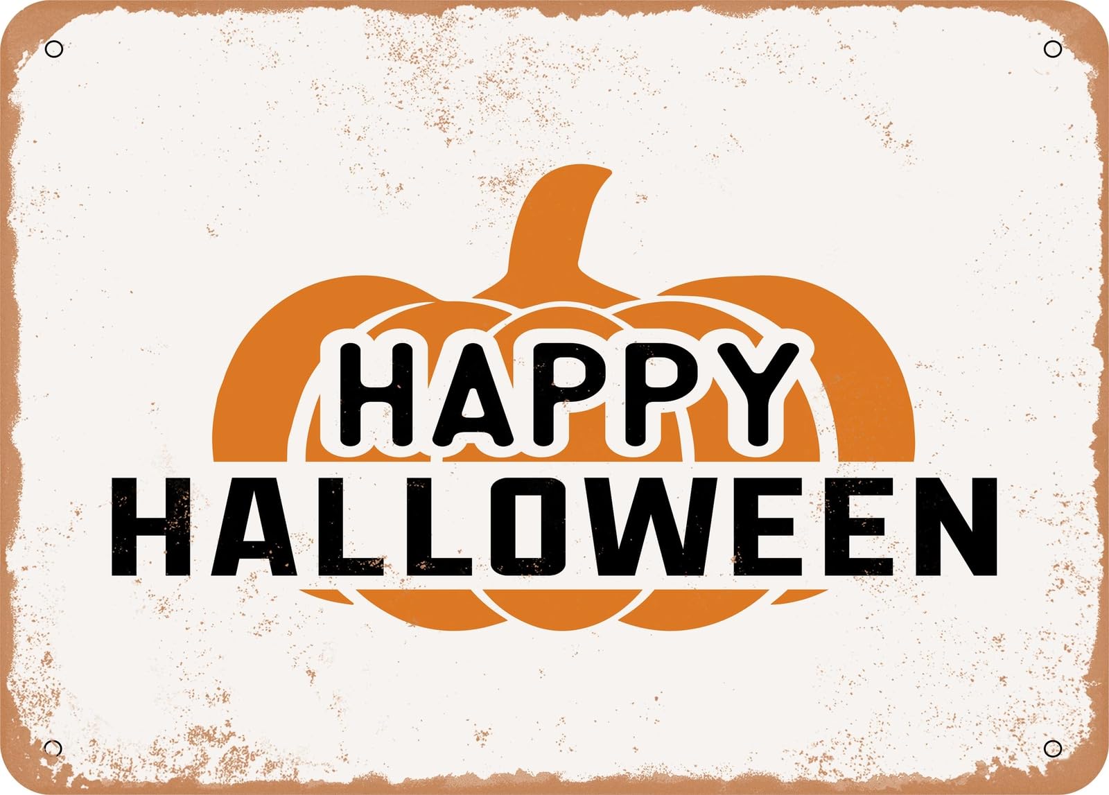 Metal Sign - Happy Halloween - Vintage Look Sign home decor