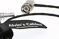 Vista 4 de Alvin's Cables BNC a 5 pines código de tiempo en cable para dispositivos de sonido ARRI Alexa cámara 19.7 in 19.7 pulgadas