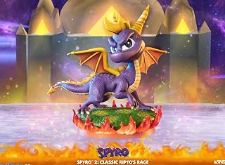 First4Figures SPY2ST Spyro The Dragon PVC Figurine, Spyro Purple