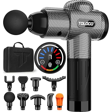 TOLOCO Fascial Gun: Unparalleled Deep Muscle Pain Relief