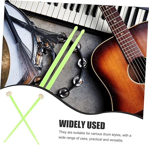 Miniatura 6 de SUPVOX 3 Pairs drumstick baquetas para bateria drum sticks for beginners 5a drum sticks chimes instrument kids instruments kids drum stick musical