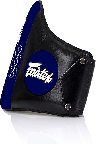 Miniatura 4 de Fairtex BPV1 Muaythai Training Belly Pad  Protección central para entrenadores en boxeo, Muay Thai, Kickboxing  Cuero Syntek  Máxima durabilidad,