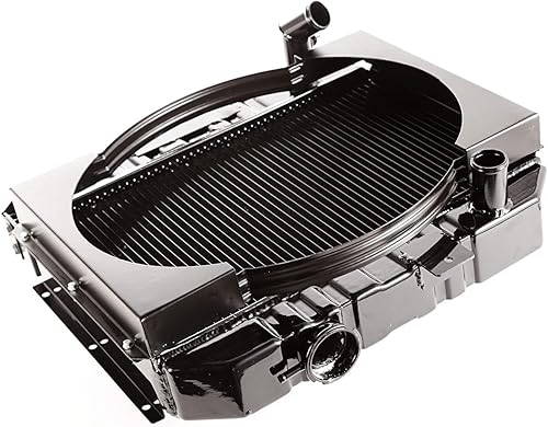 Omix-Ada 17101.01 Radiador, 2 filas, protector del ventilador Referencia OE 640145 Compatible con Willys 1941-1952