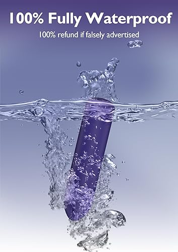 Miniatura 6 de Vibrador de bala pequeña para mujeres: mini vibrador de clítoris impermeable con 10 modos, masajeador de dedos vibratorio de silicona completa para