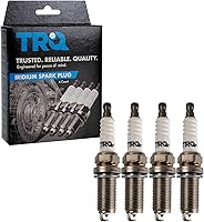 Vista 33 de TRQ Juego de 4 piezas de bujías de iridio para motor de afinación