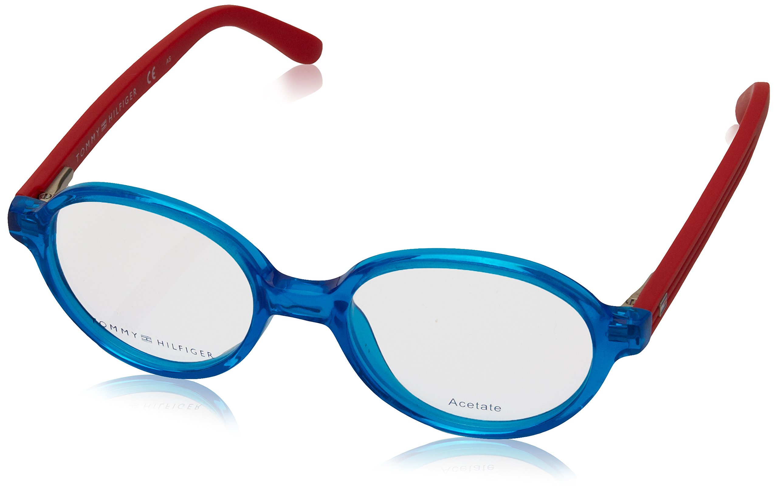 Tommy Hilfiger Unisex dziecięce TH 1339 H8R 42 okulary przeciwsłoneczne, niebieskie (niebieskie błękitne)