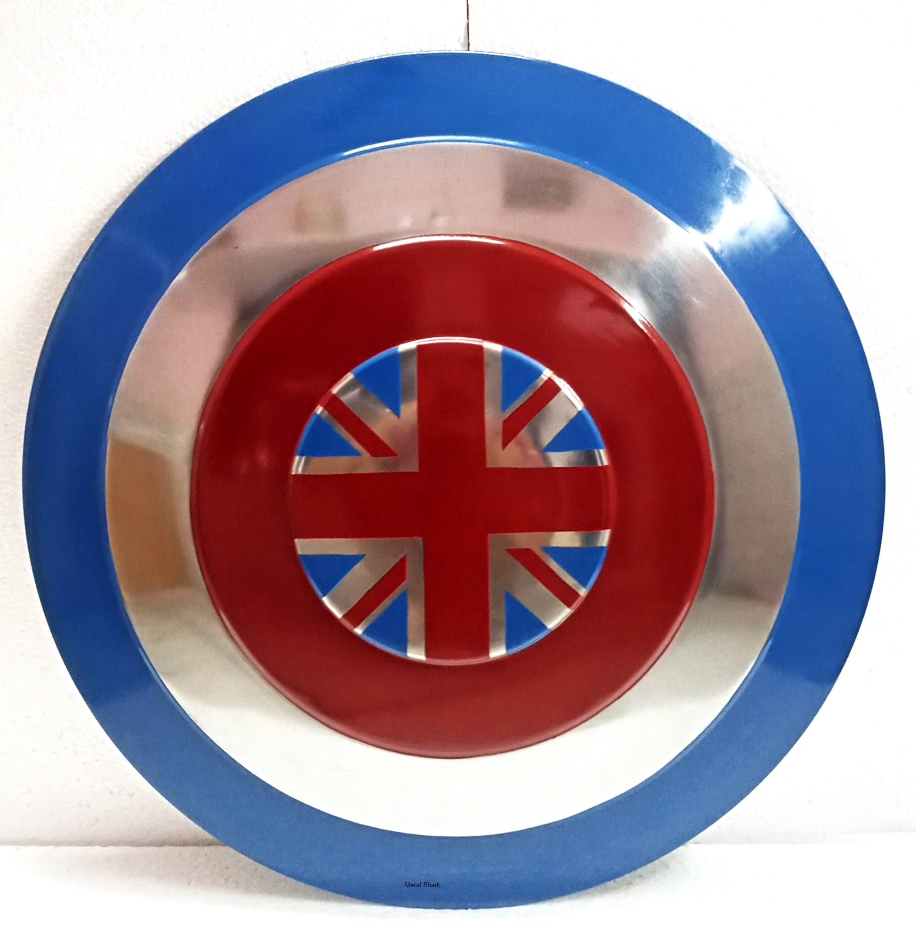 Metal Shark Captain Carter Shield - Metal Prop Replica - Screen Accurate Marvel Captain America’s Shield Metal