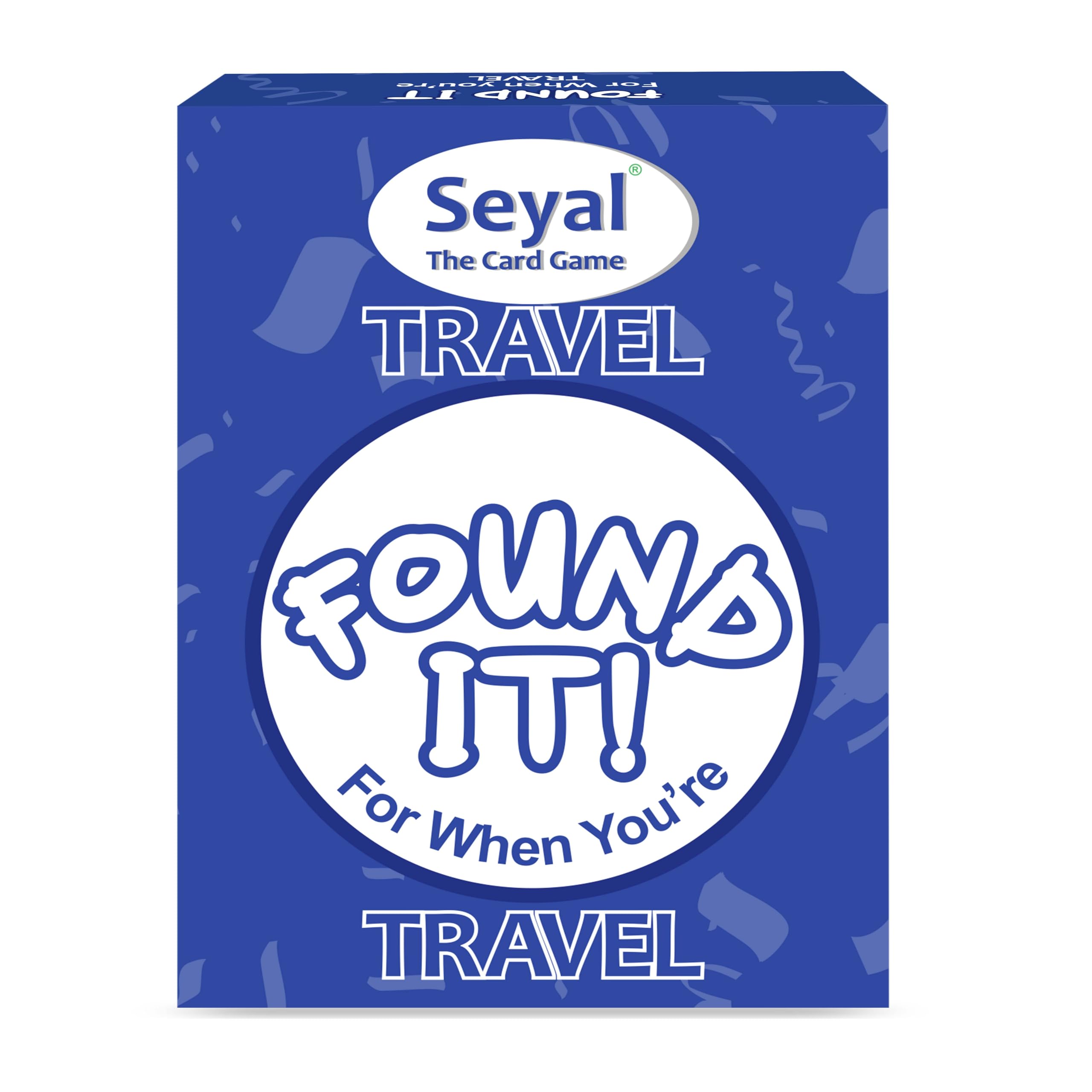 Seyal Found It Travel - Scavenger Hunt Game for Girls Boys, and Family Fun card game card game