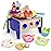 Bluey 8th Wonder Wooden Salad & BBQ Grill Toy Set, 33-Piece Play BBQ Food Set with Tongs, Food, and 6 Recipe Cards, Kitchen Toys for Kids Ages 3+