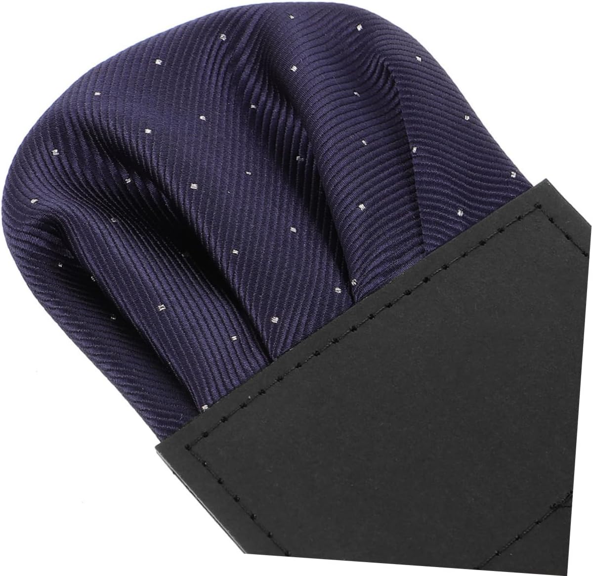 Ipetboom 2pcs Polyester Men's Pocket Handkerchief Prefolded Mens Handkerchiefs Decorative Pocket Squares for Suit