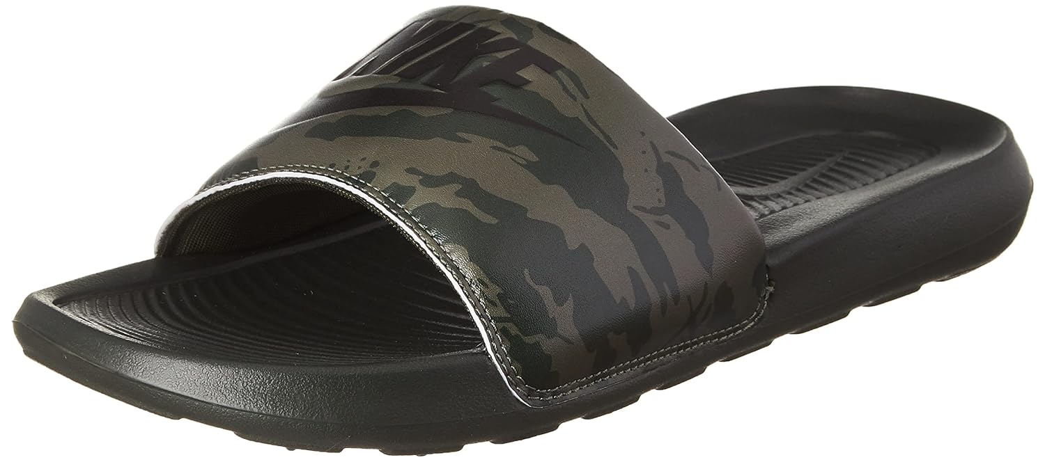 Buy Nike Mens Victori One Slide Print Medium Olive/Black-Sequoia Running  Shoe - 6 UK, (CN9678-200) at Amazon.in