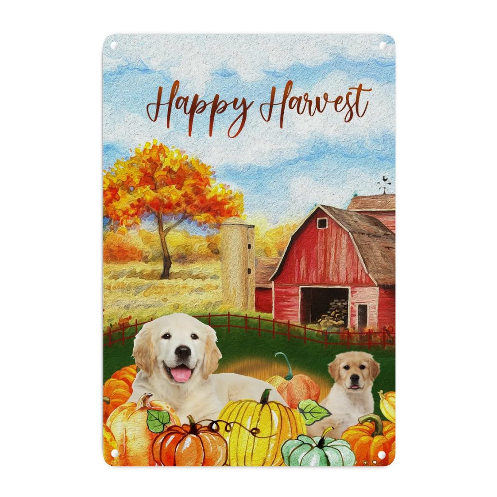 Plaque chihuahua Thanksgiving cadeau idéal en métal rétro pour les passionnés de chiens