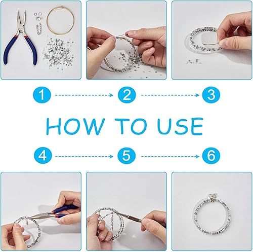 Miniatura 24 de NBEADS 15 colores 6/0 cuentas de semillas de vidrio, alrededor de 3000 cuentas redondas azules de poni de 0.15 pulgadas, cuentas sueltas para diseño