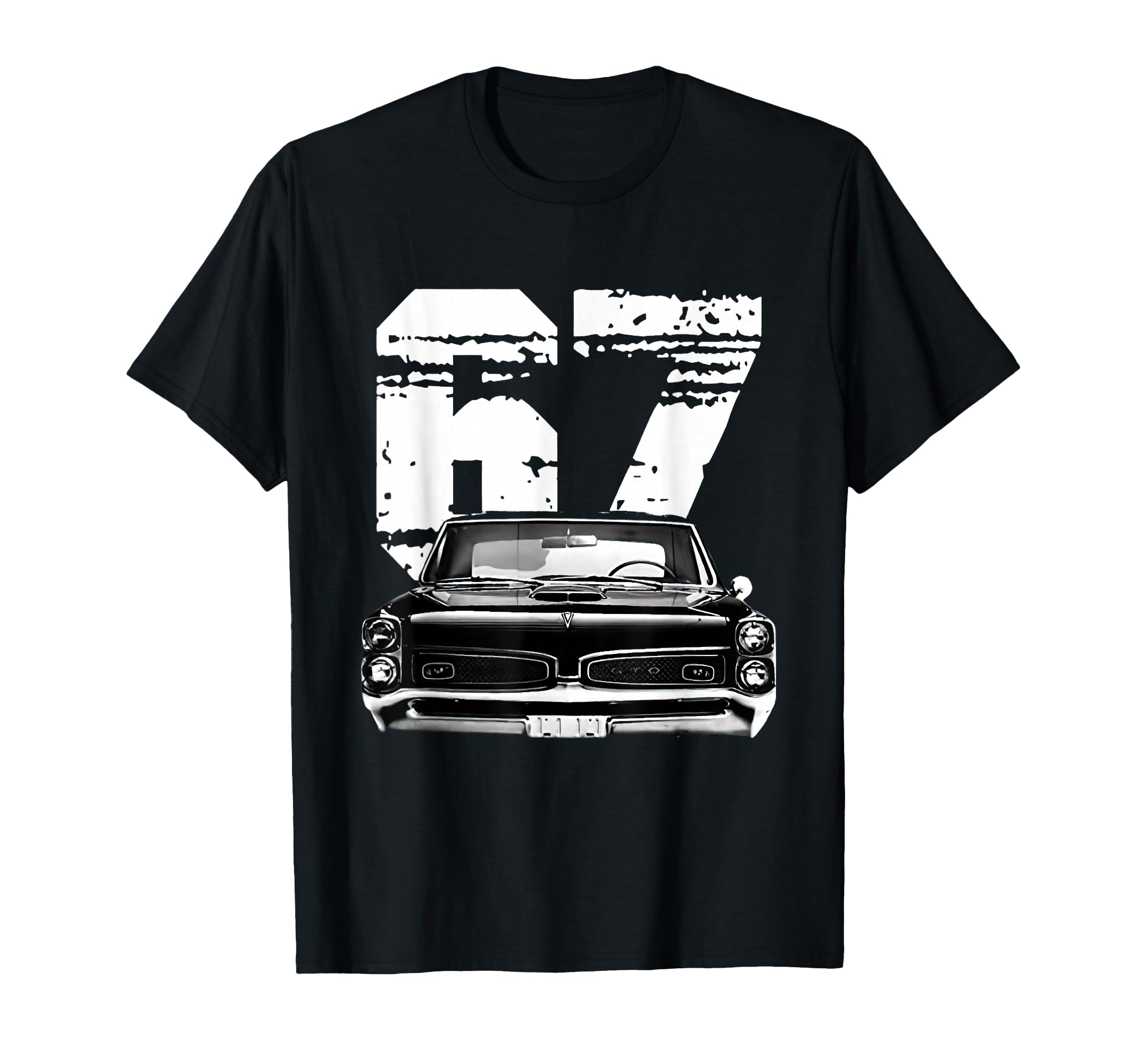 1967 67 GTO Classic Car Old School Muscle Car T-Shirt
