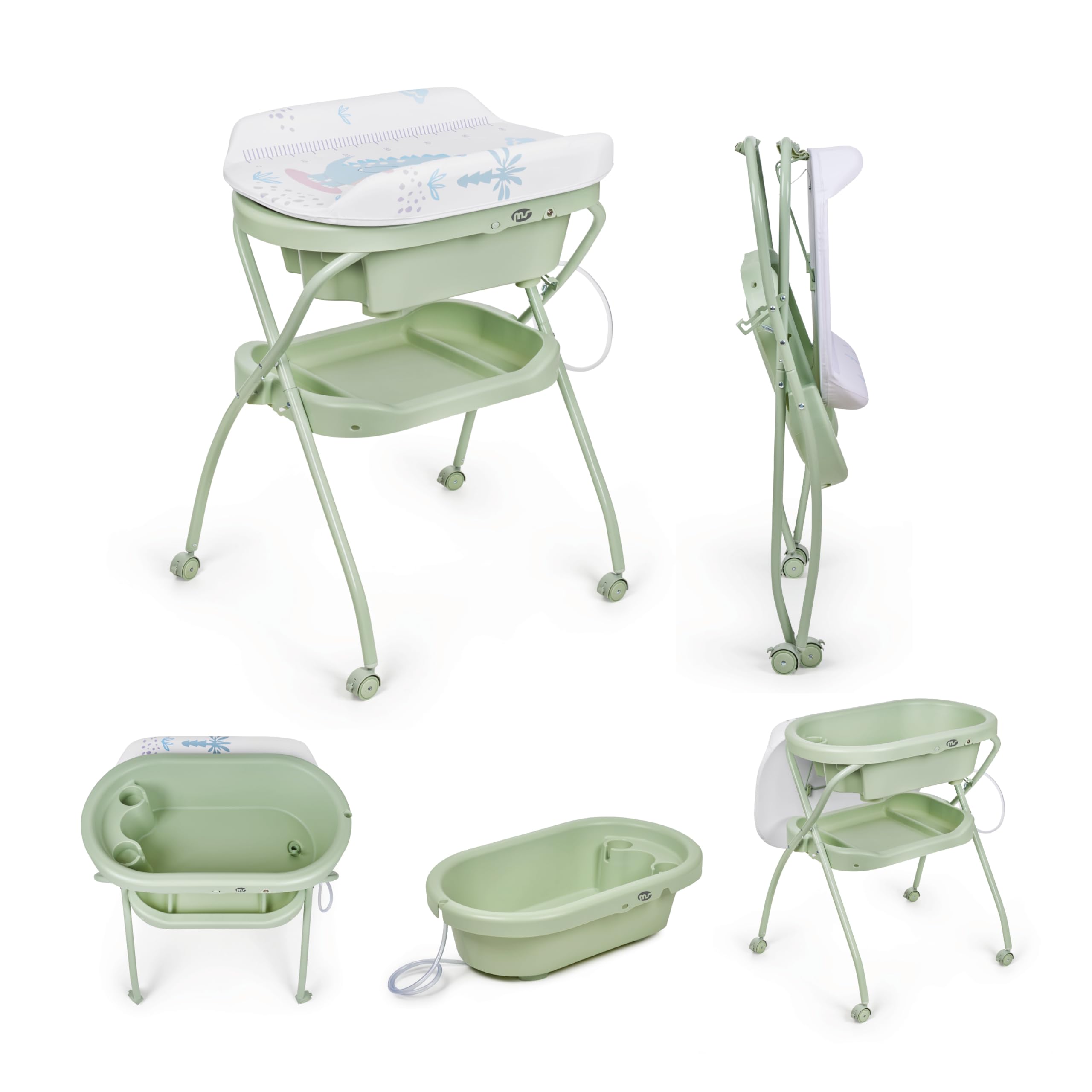 MS - Wanna I Zmieniacz - 2 w 1 - Bubble, Składany I Kompaktowy, Wodoodporny I Łatwy Do Zwijania, Unisex