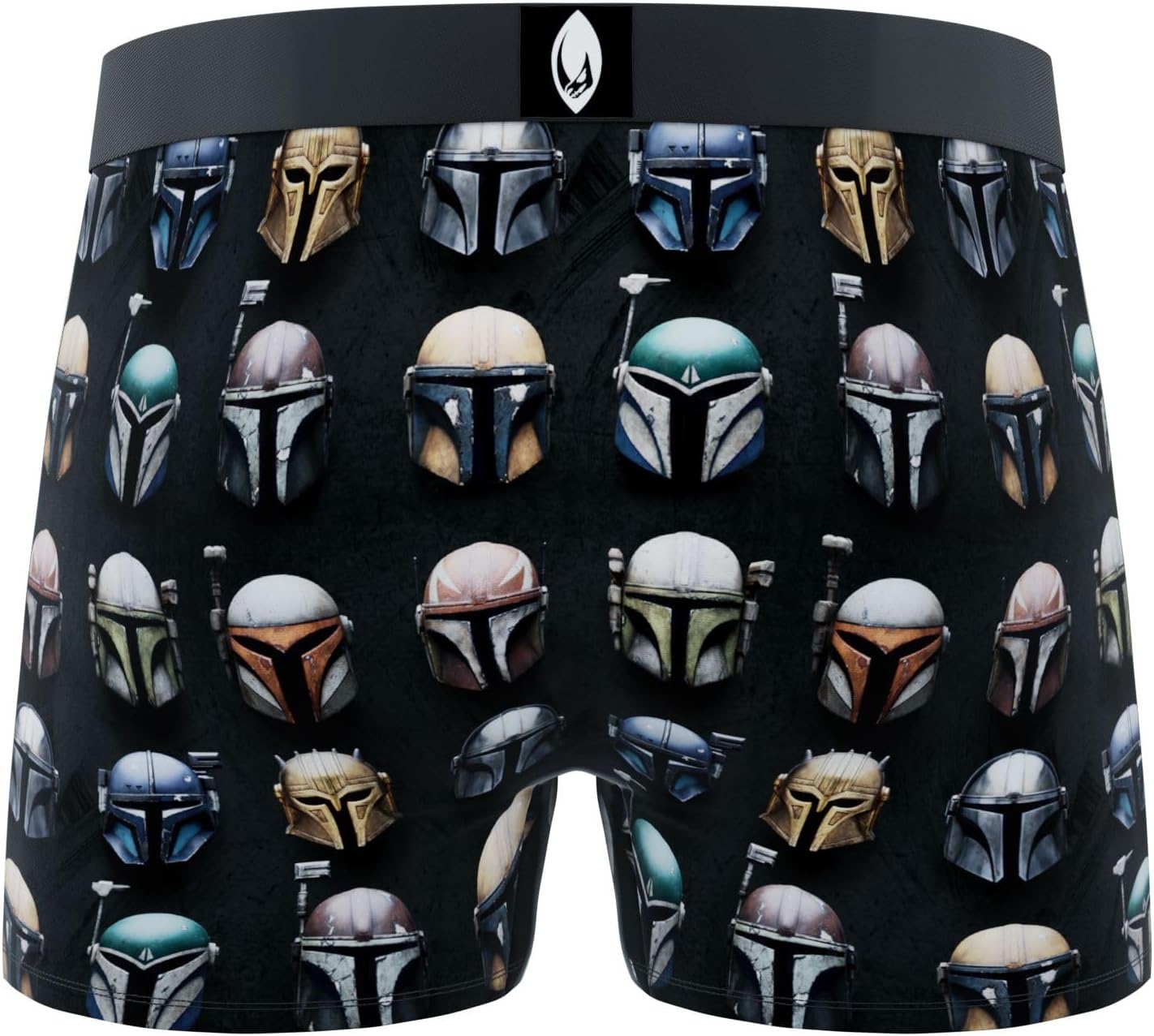 CRAZYBOXER Men's Underwear The Mandalorian Resistant Boxer Brief Original (2 PACK)
