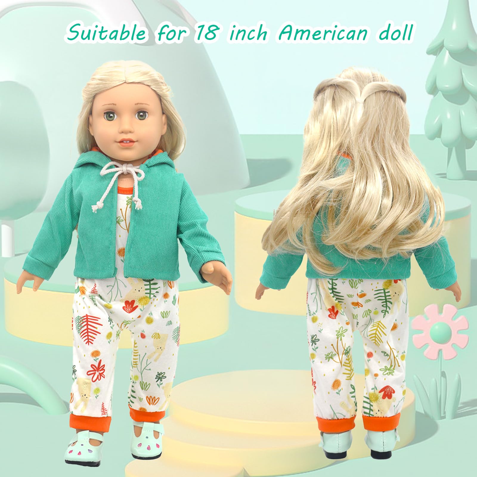 Baby Doll Clothes for 14-18 Inch Doll 35-45 cm Baby Doll - Image 3