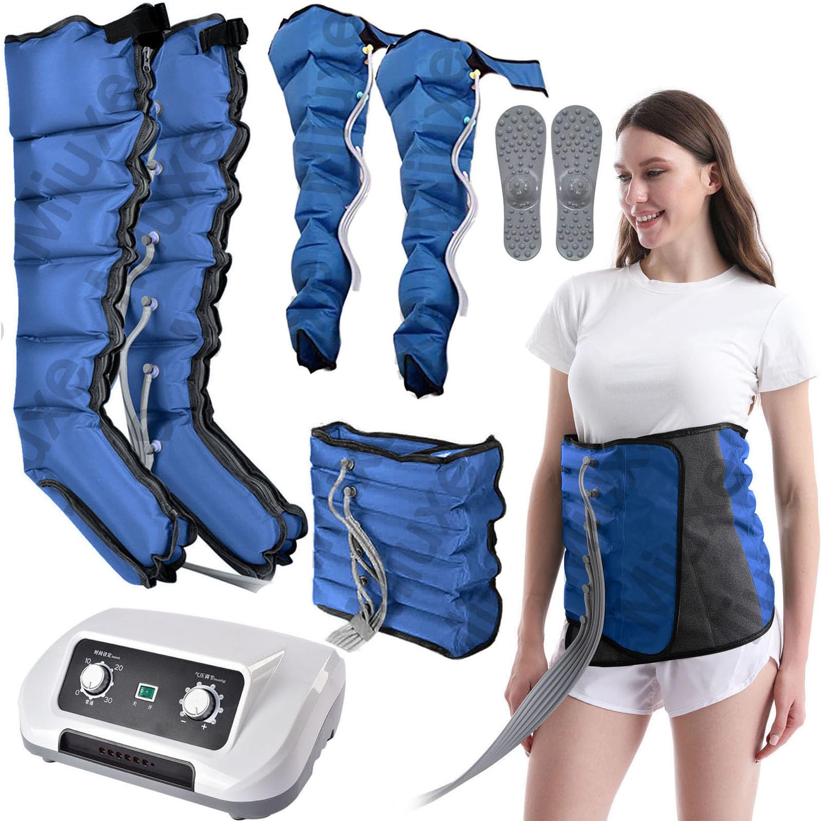 Maquina Presoterapia Profesional para Casa Abdomen Y Piernas Y Brazos