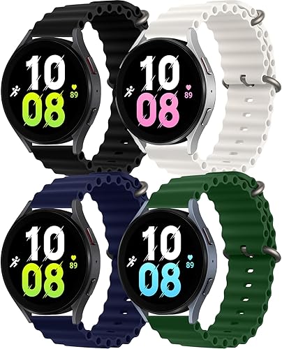 Ocean Band para Samsung Galaxy Watch 6 5 4 Band 1.575 in 1.732 inGalaxy Watch 6 Classic Band 1.850 in 1.693 inGalaxy 4 Classic 1.811 in 1.654
