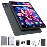 2025 Release 11 inch Tablet, Android 15 Tablets with Keyboard, 16(8+8)GB RAM 128GB ROM 1TB Expand, 2.4G/5G WiFi Tablet with BT 5.0, 13MP Camera, Octa-Core, 8000mAh, GPS, 11