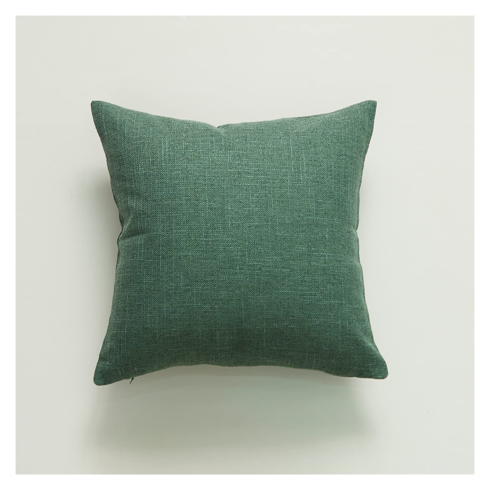 Taie d'oreiller en chanvre et coton de qualité supérieure, style Art Simple carré