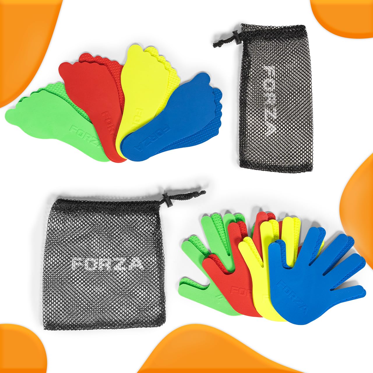 FORZA 3.5" Mini Marking Discs [Pack Of 20] | Multi-Surface PVC Non - View #4
