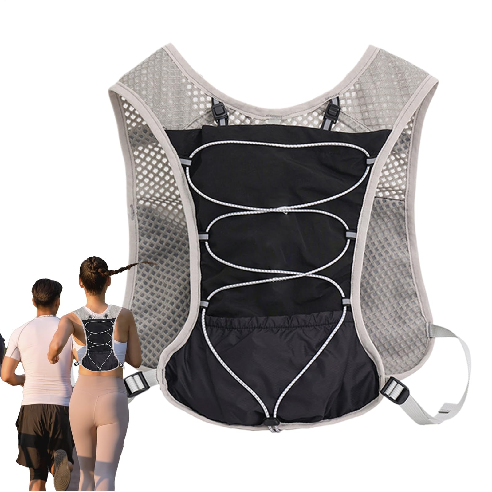 Chaleco de hidratación 5L impermeable y transpirable para ciclismo 8