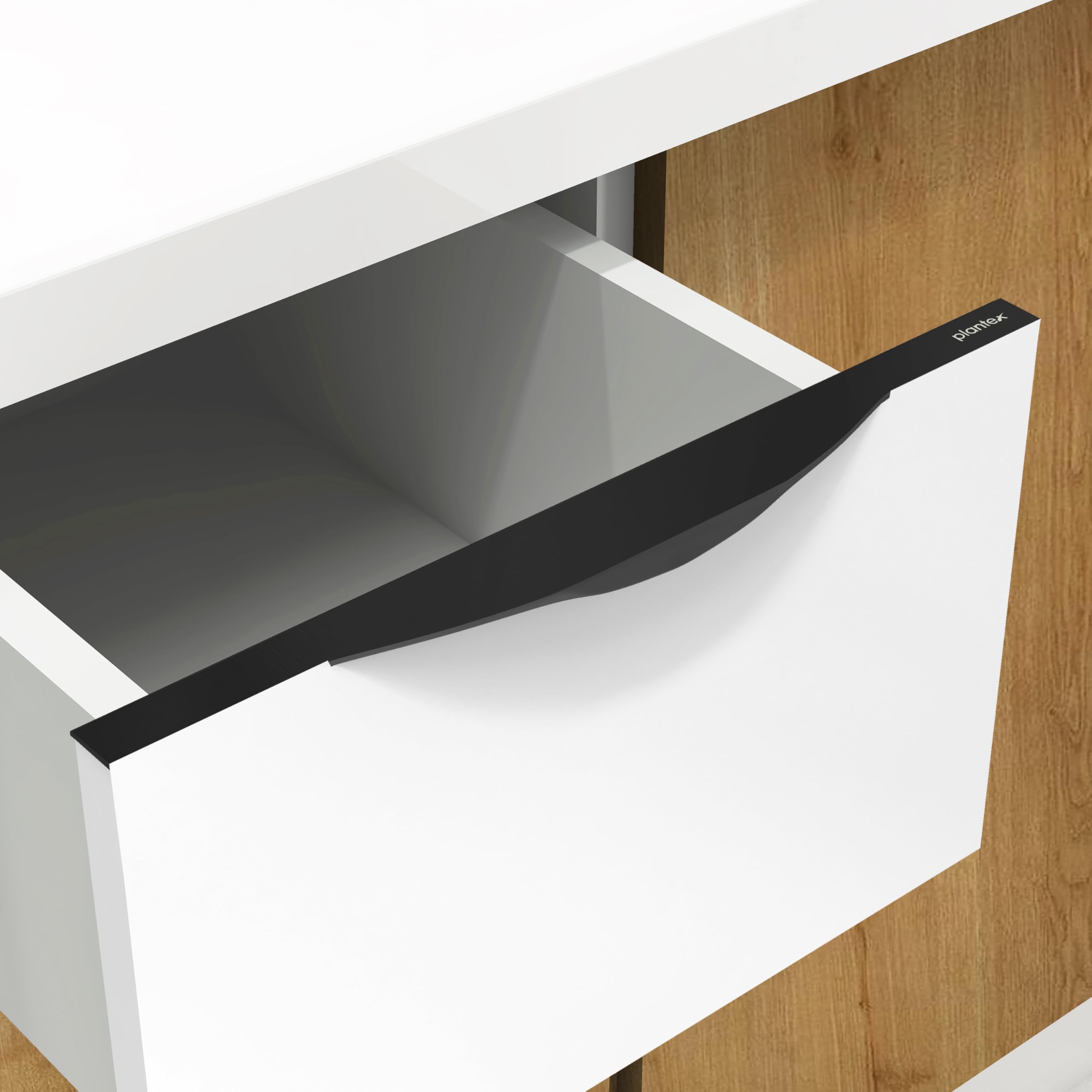 Plantex Profile Handle for Kitchen Cabinet/18 Inch Aluminium Drawer Profile Handle/Wardrobe Pull Handle for Home/Office/Hotel - Pack of 5 (Black) — Amazon image 26