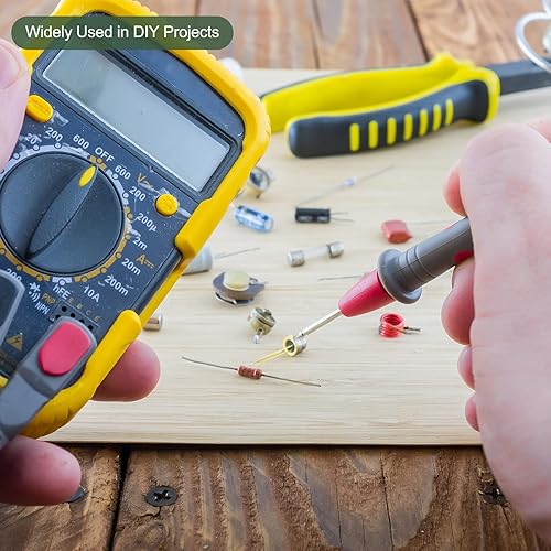 Miniatura 5 de YOKIVE 100 resistencias de película de carbono, 14 W 270 ohmios, 5% de tolerancias, bueno para proyectos electrónicos de bricolaje (4 bandas de