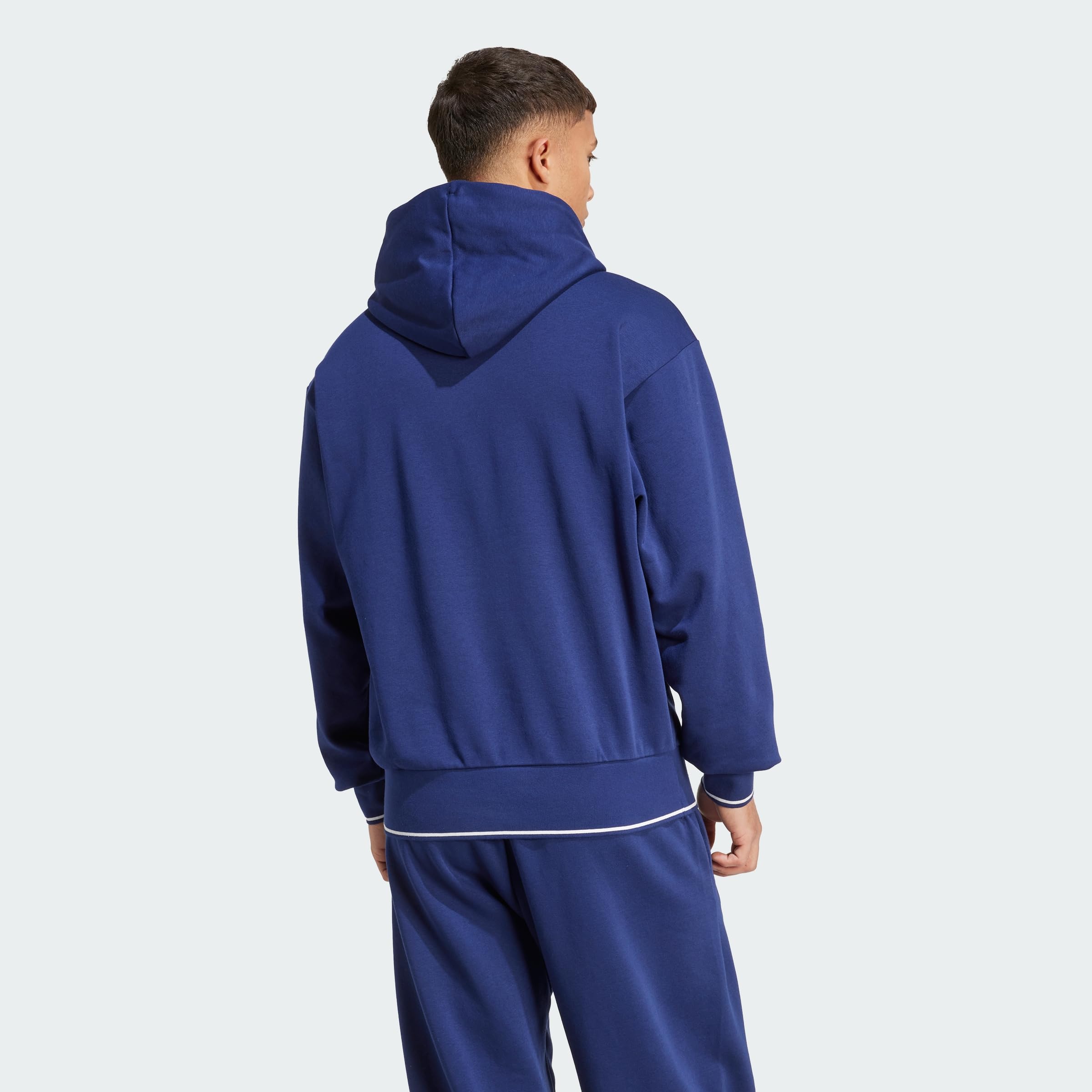 adidas Męska bluza z kapturem Collegiate