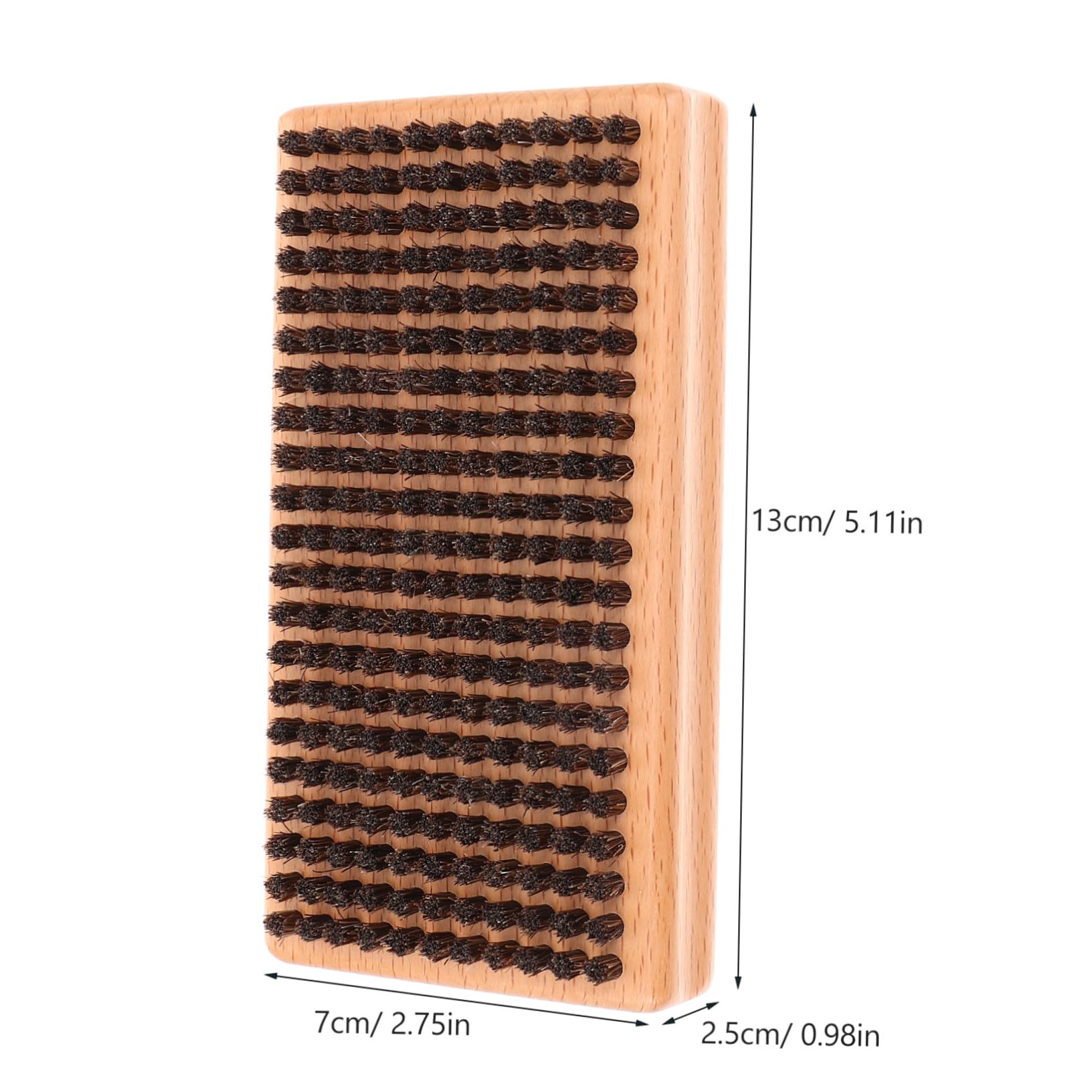 KONTONTY Skiing Board Brush Wax Removal Tool Snowboard Brush Skier's Essential Tool