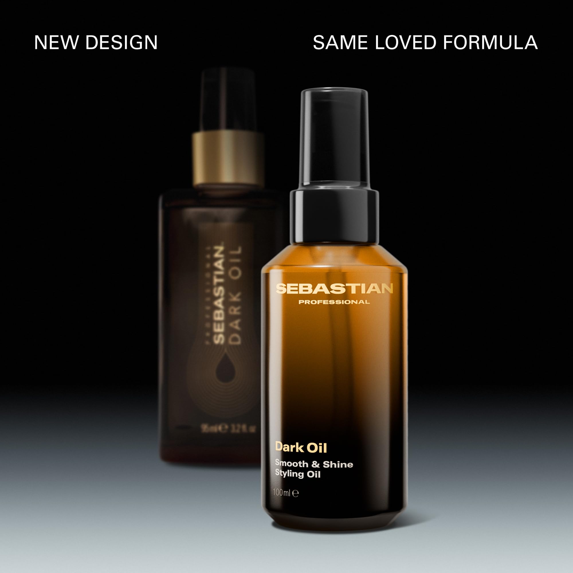 Sebastian Professional Dark Oil Smooth and Shine Styling Oil – Leichtes Haaröl mit Arganöl für geschmeidiges, glänzendes & frizzfreies Haar