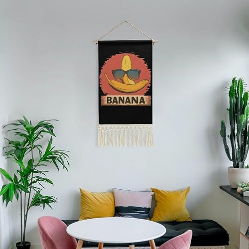 Miniatura 6 de Cool Banana 80s Retro Poster Hanging Kit for Walls Arts Canvas Artwork Decor