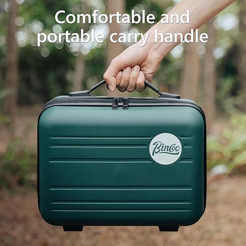 Miniatura 10 de Bincoo Estuche de viaje para cafetera de 10 pulgadas para máquina de café expreso barista, impermeable, bolsa de almacenamiento para cafetera con