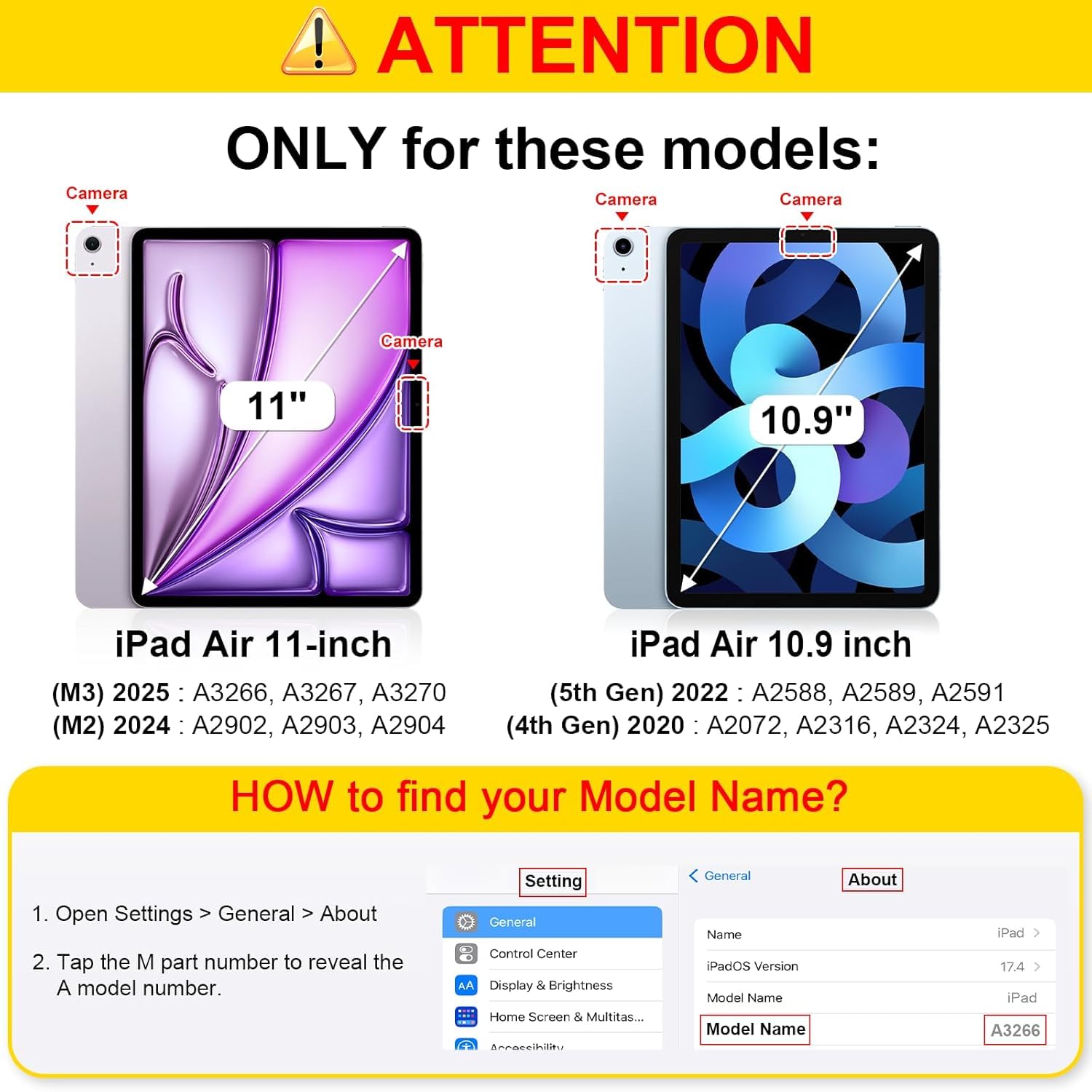 FINTIE iPad Air 11 Inch Case M4/M3/M2 (2026/2025/2024), iPad Air 5th/4th Gen 10.9" (2022/2020) with Pen Holder - Slim Lightwe - 1