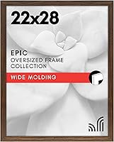 Vista 72 de Americanflat - Marco para cuadro de 16x20 con plexiglás pulido - Marcos anchos para cuadros fabricados en madera de ingeniería para exhibición