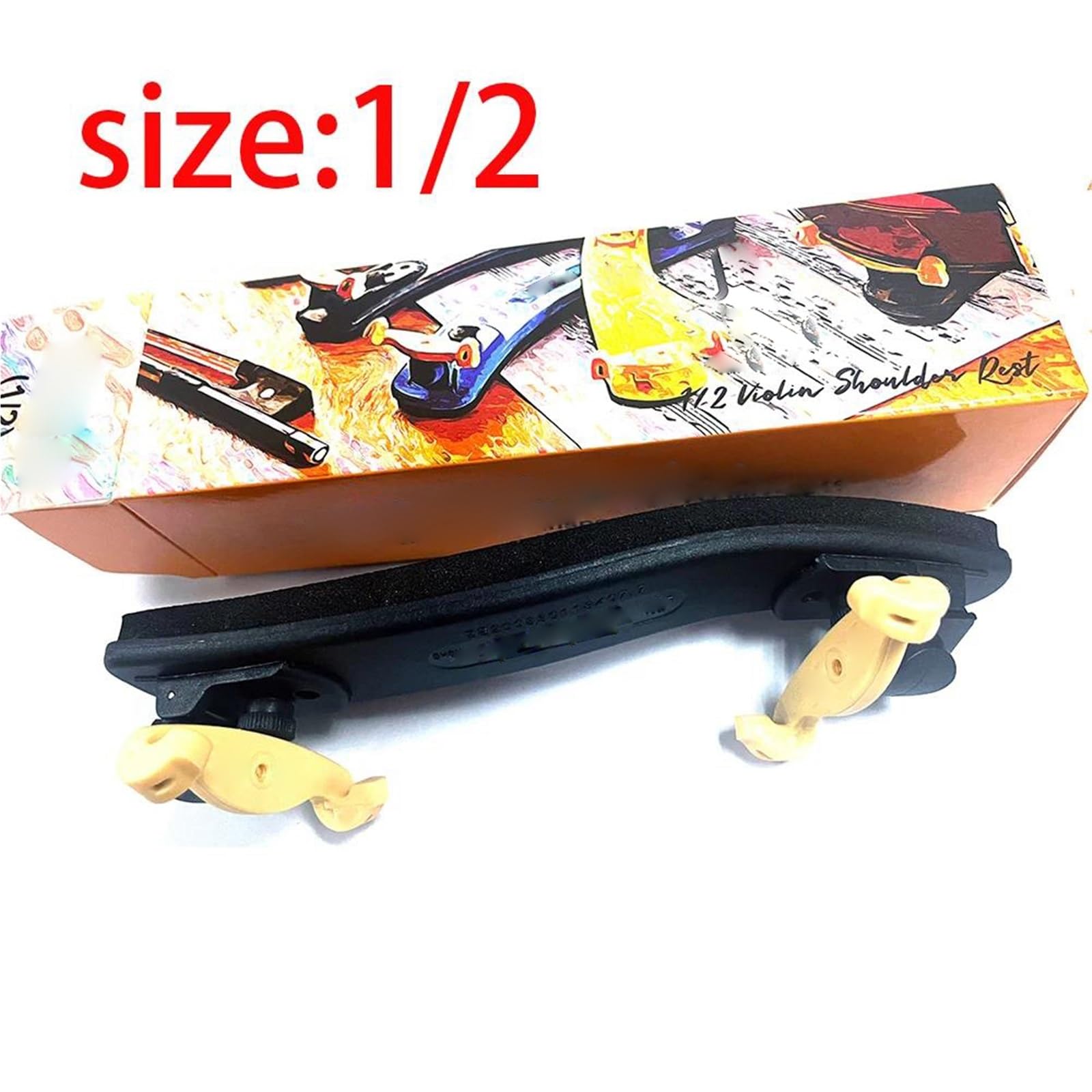 Accesorios Para Violín Almohadilla De Hombro Ajustable 4/4 Soporte Suave(Type1)