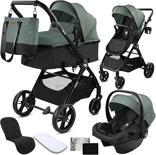 Poussette 3 en 1 Trio Twinly