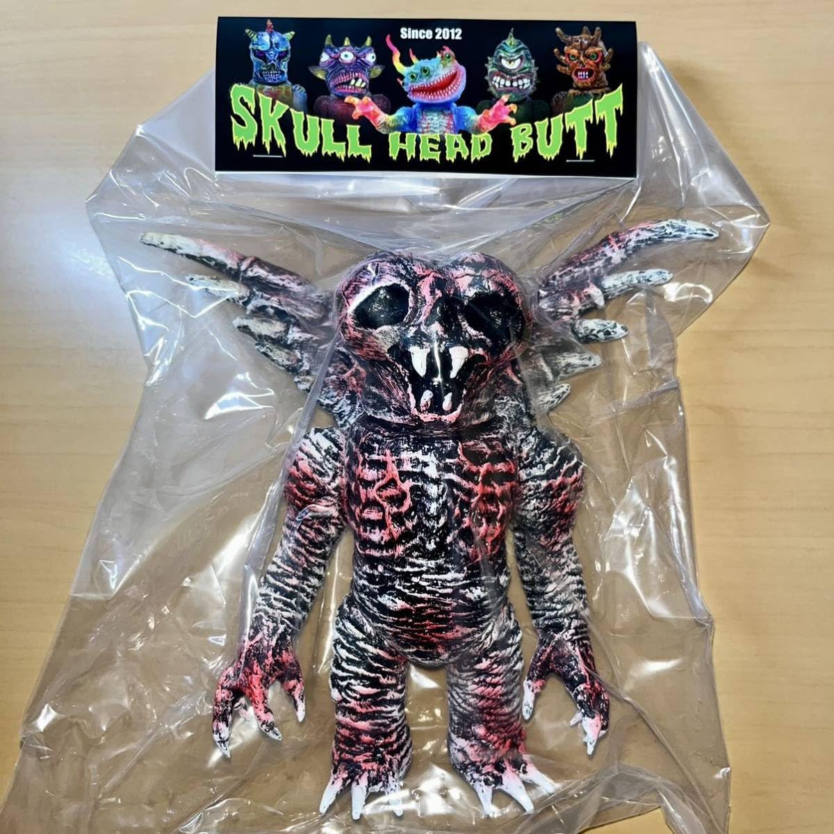 Amazon | 骨人形 羽付き マーミット スカルヘッドバット marmit SKULL 
