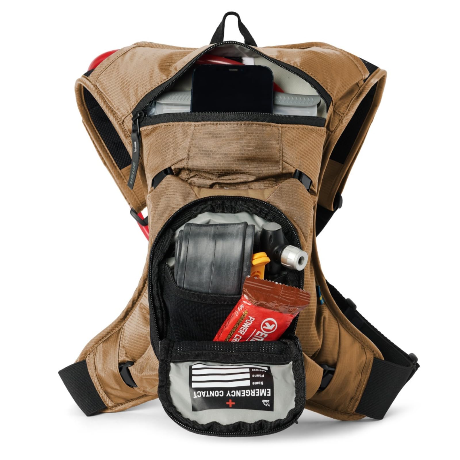 USWE MTB Hydro - Mochila de hidratación para Ciclismo, Bicicleta de montaña, E-MTB y Gravel, Mochila con Bolsa de Agua