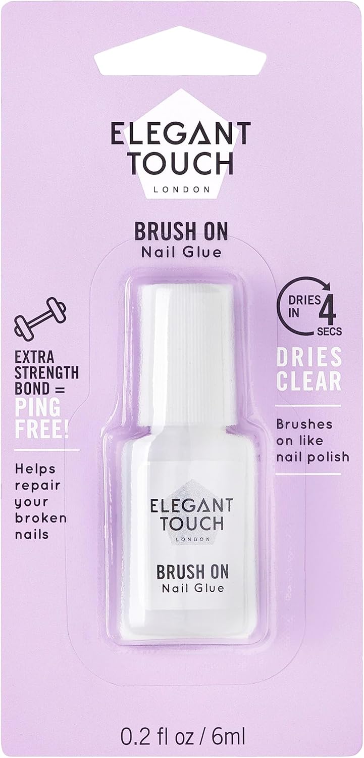 elegant touch brush on nail glue