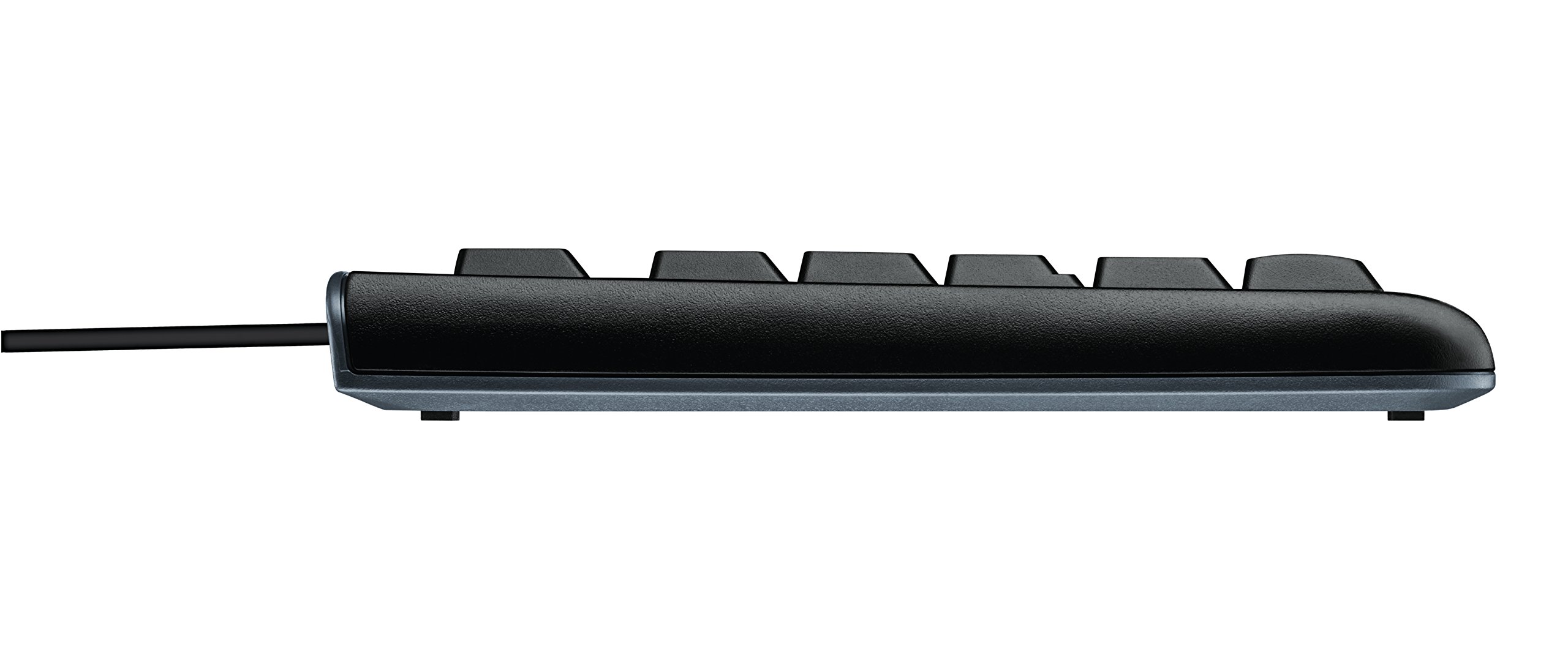Logitech K120 Kabelgebundene Tastatur für Windows, Belgisches AZERTY-Layout - Schwarz