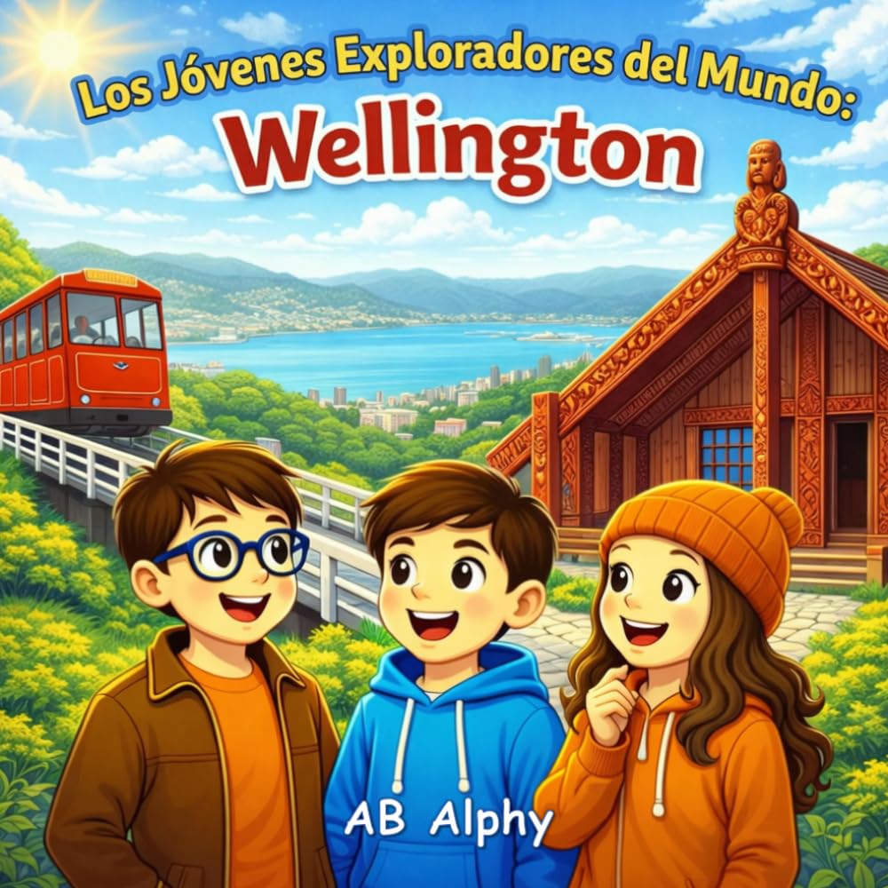 Los Jóvenes Exploradores del Mundo: Wellington: Descubriendo la capital de Nueva Zelanda con Nora, Max y Leo