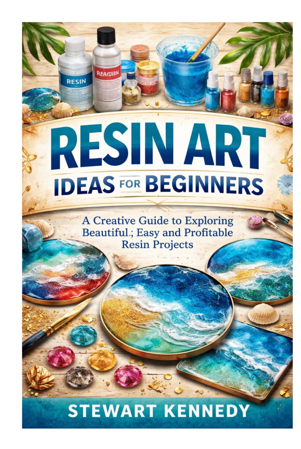 Resin Art Ideas for Beginners: A Creative Guide to Exploring Beautiful, Easy and Profitable Resin Projects (Essential Guides to Crafts and Hobbies: ... and Essential Skills for Everyday Makers)