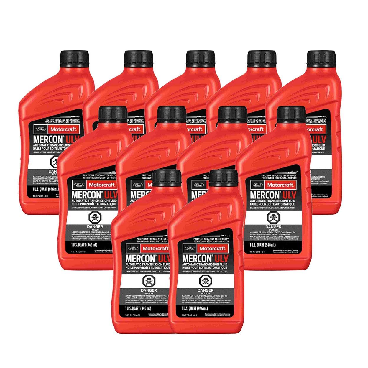 Genuine OEM Automatic Transmission Fluid Kit Mercon ULV - 11 Quart