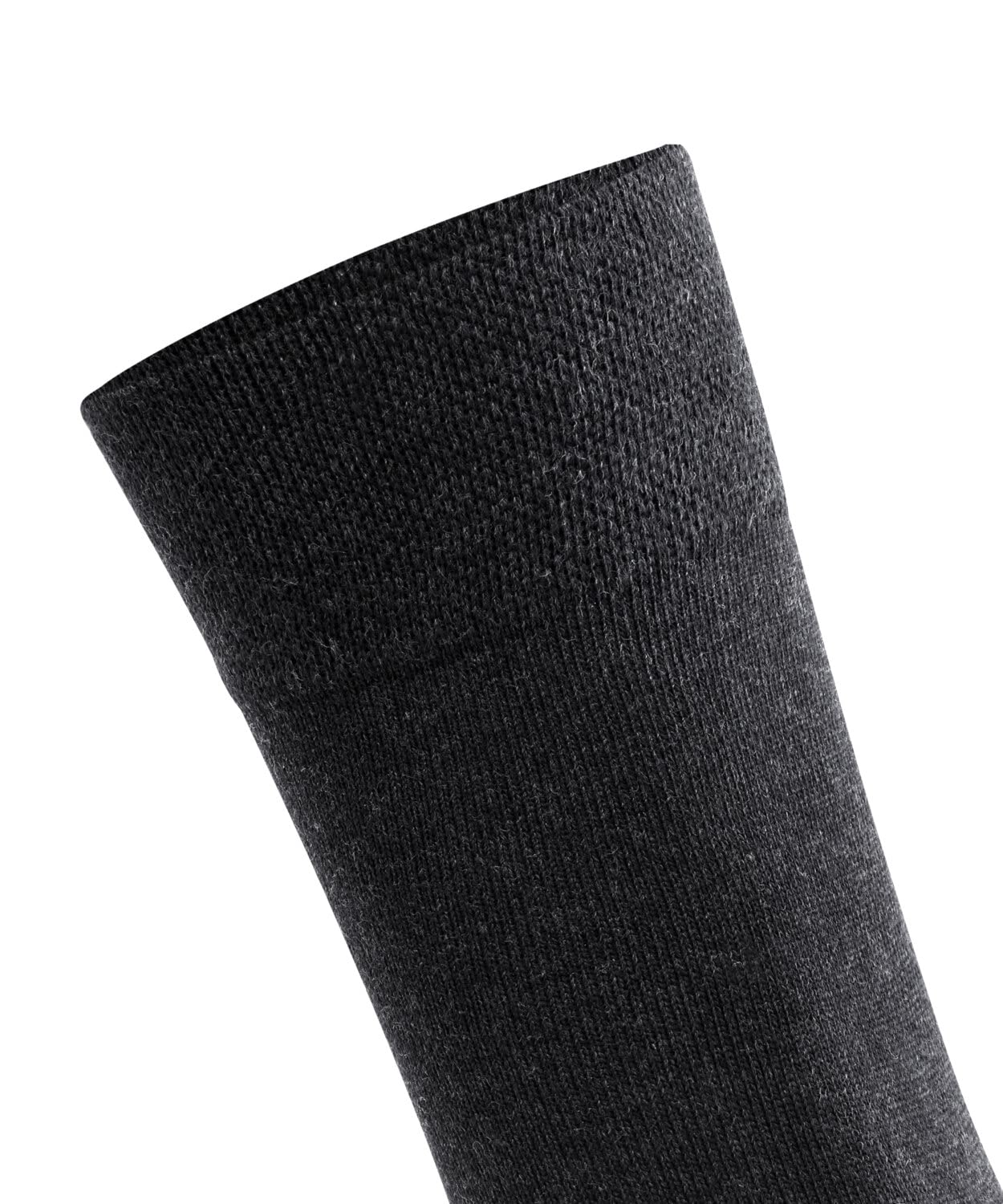 FALKE Sensitive London W SO coton non-comprimantes 1 paire, Chaussettes Femme, Gris (Anthracite Melange 3080) nouveau - écologique, 39-42