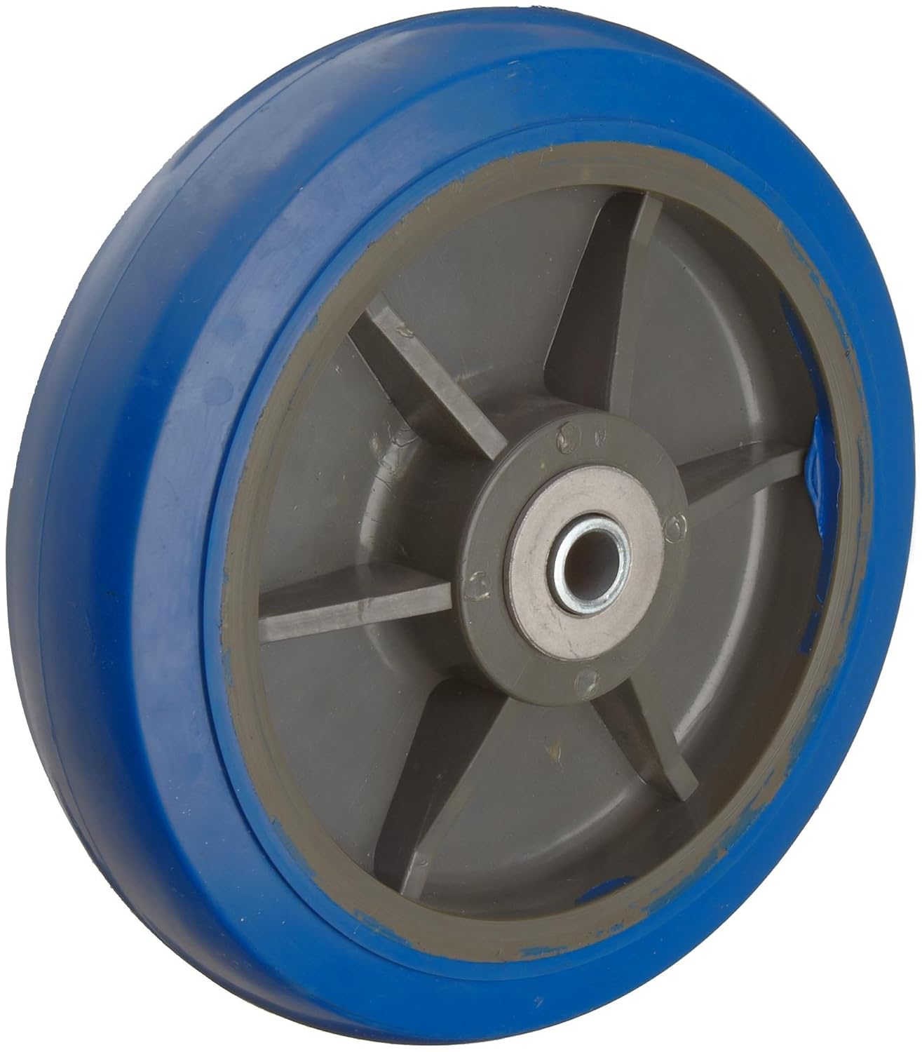 RWM Casters SWR082008 8" Diameter x 2" Width Nylon Core/Elastomeric