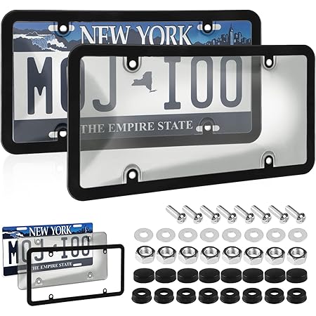 Tinted License Plate Covers In License Plate Covers - Foto 4
