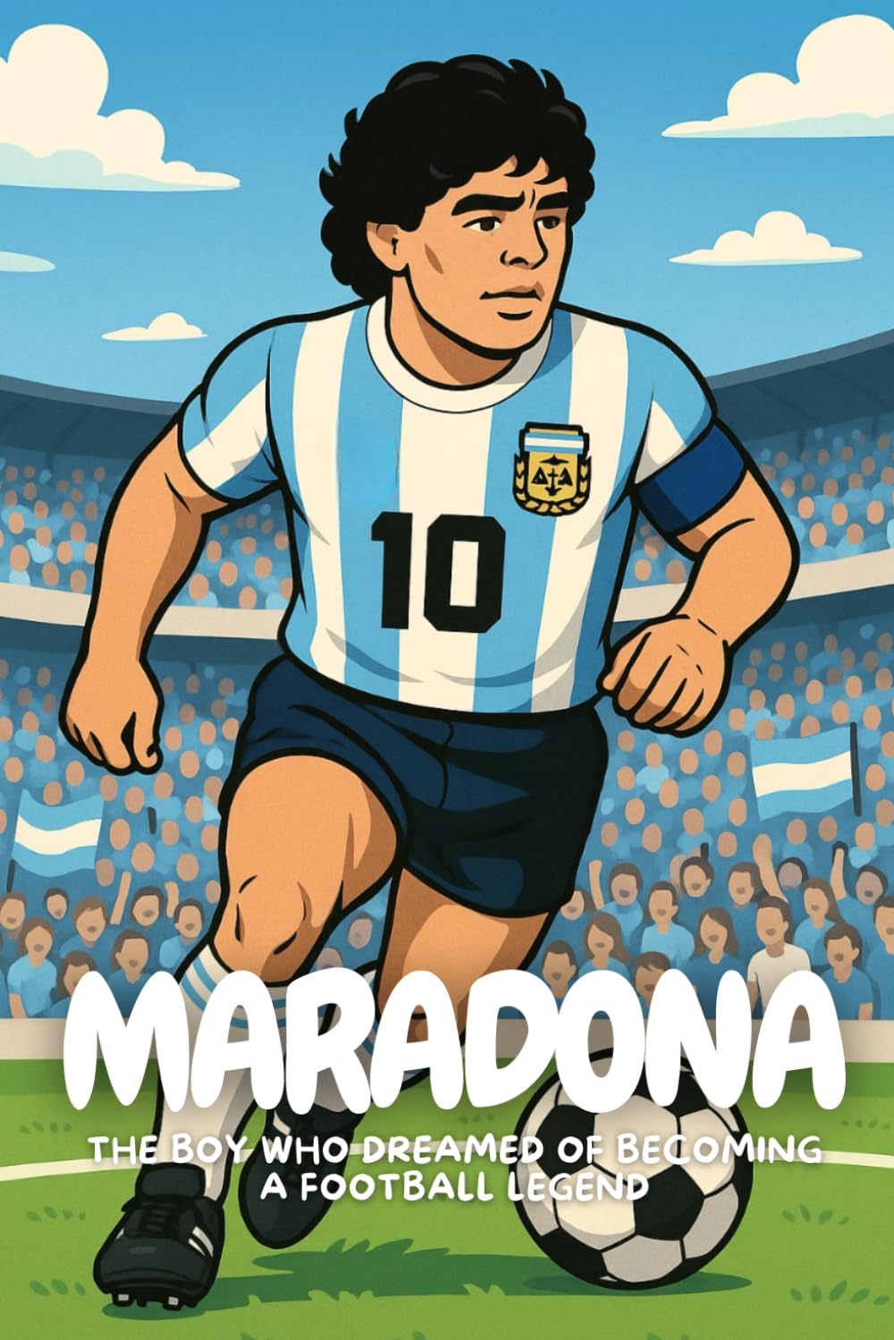 Maradona: The Boy Who Dreamed Big and Changed Football Forever.