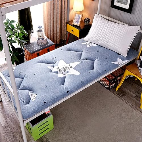 Miniatura 2 de ZWDYY Colchón de futón japonés, colchón enrollable para dormitorio de estudiantes, colchón para cama de suelo, colchón, colchón plegable tatami,